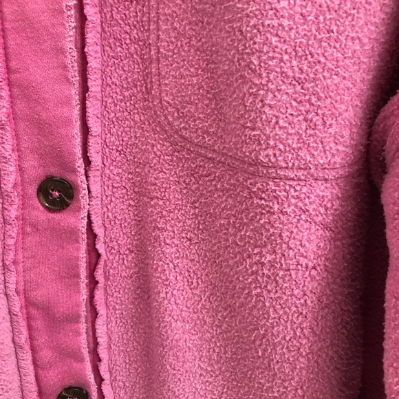 Free People Oversized Fleece Ruby Jacket - Picture 9 of 10